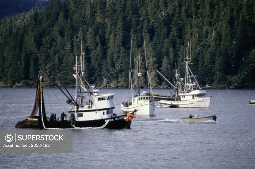 Seine Boats Herring Roe Fishery Sitka Alaska USA SuperStock