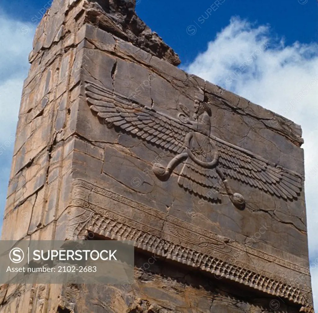 Iran, Persepolis, Ahura Mazda temple SuperStock