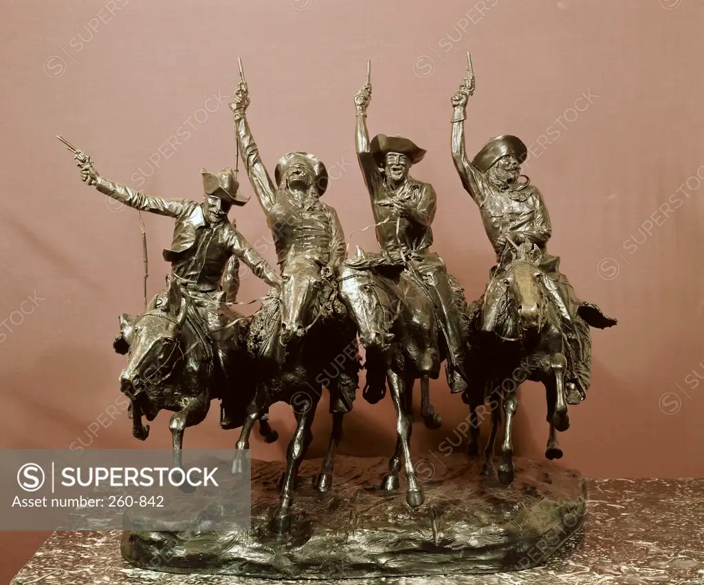 Title Unknown (Cowboy Sculpture) Frederic Remington (18611909 American