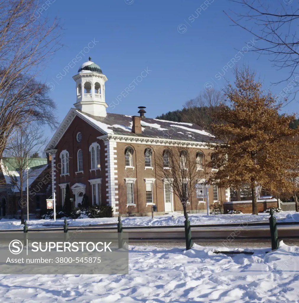 Windsor County Courthouse Woodstock Vermont USA SuperStock