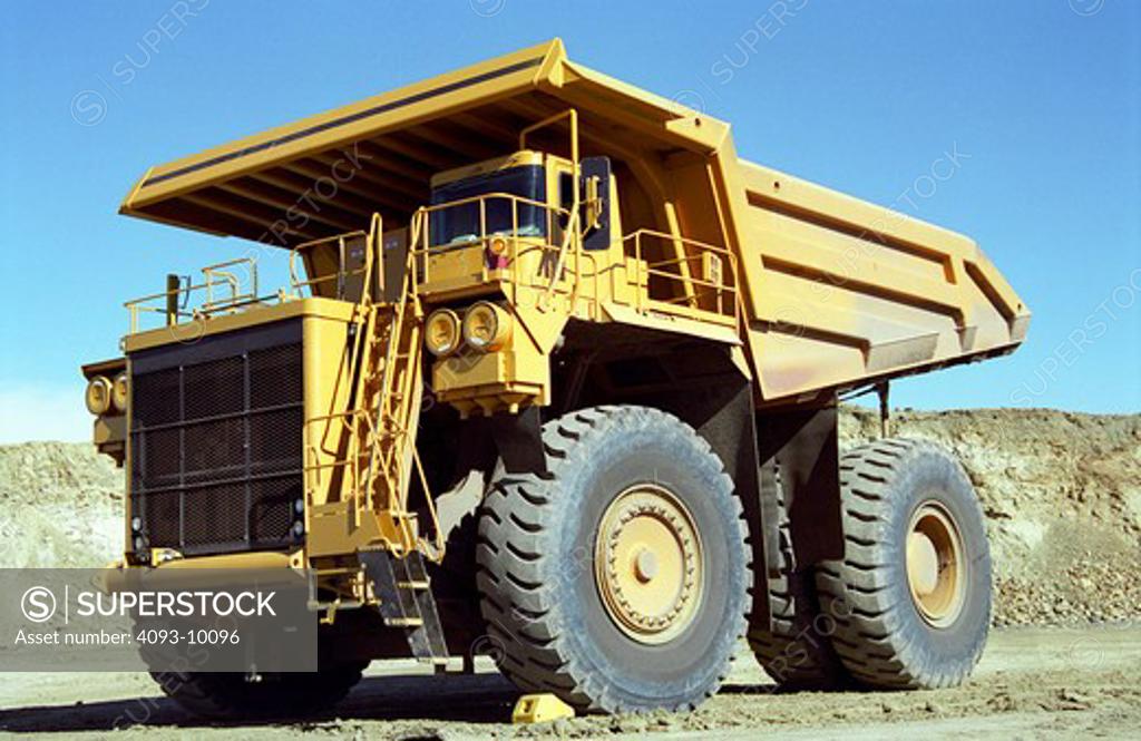 dump truck Lectra Haul mine truck quarry earth mover Stock Photo 4093