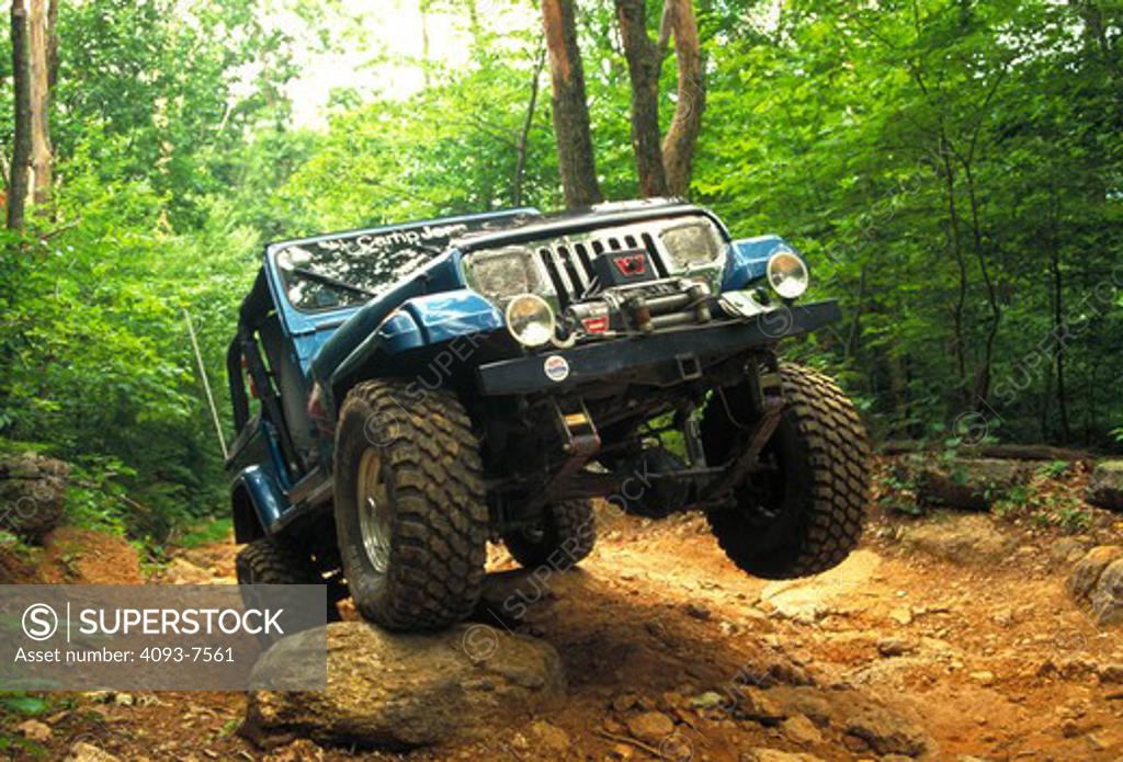 Jeep Off Road Wheeling OffRoading SuperStock