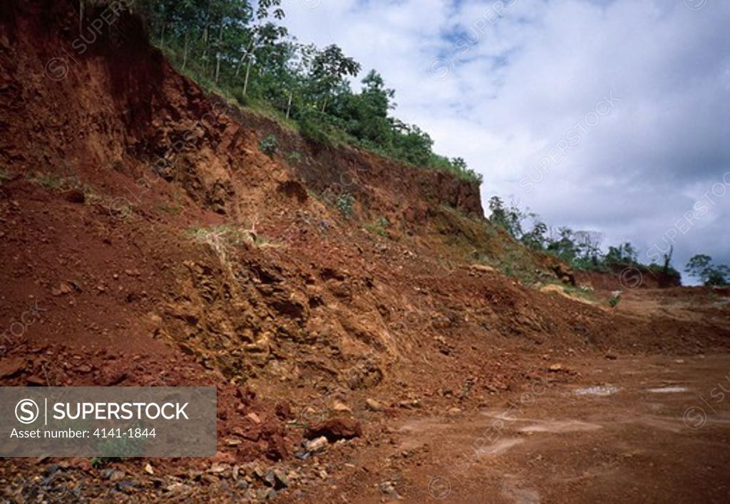 Minas Gerais Soil Erosion Caused By Deforestation Of The Amazon News