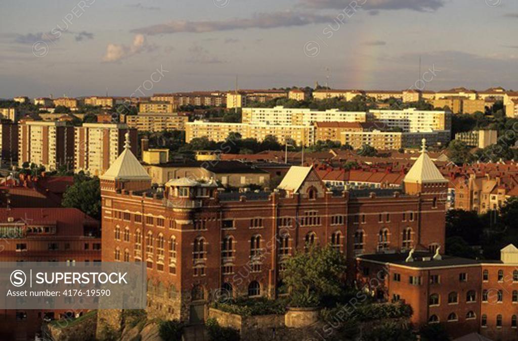 Apartment building in Gothenburg, Sweden SuperStock