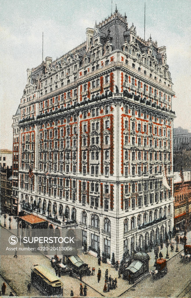 Six Times Square, also known as the Newsweek Building or Knickerbocker