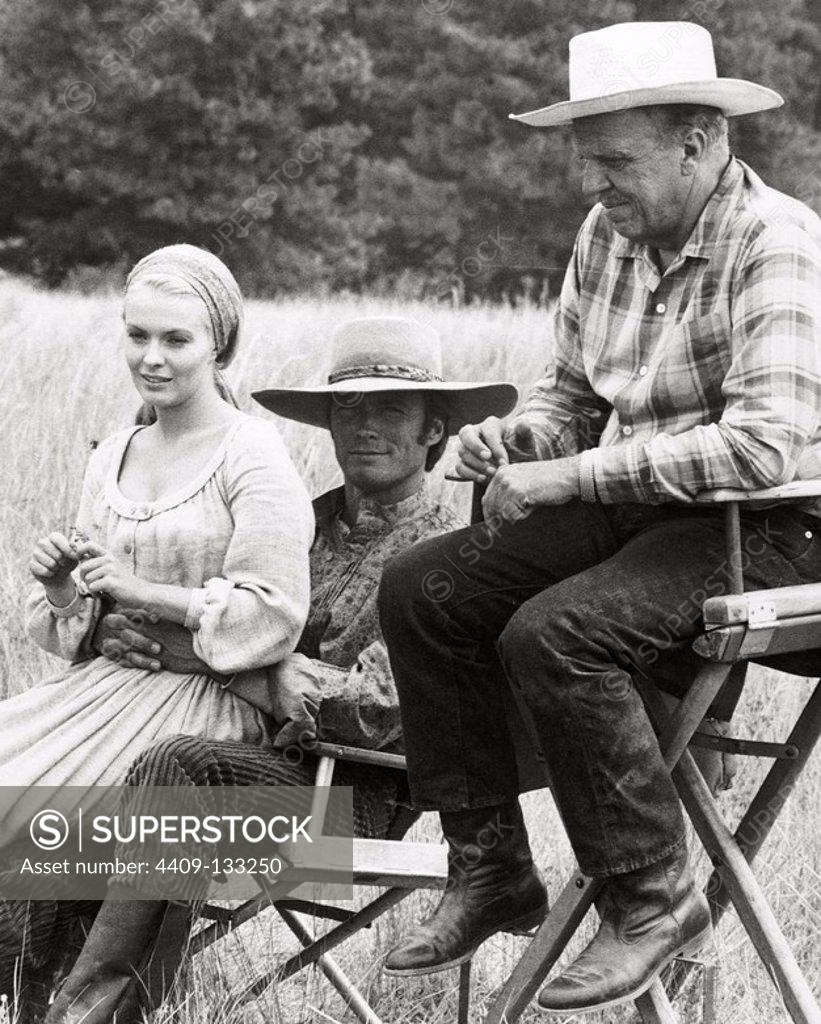 CLINT EASTWOOD, JEAN SEBERG and JOSHUA LOGAN in PAINT YOUR WAGON (1969