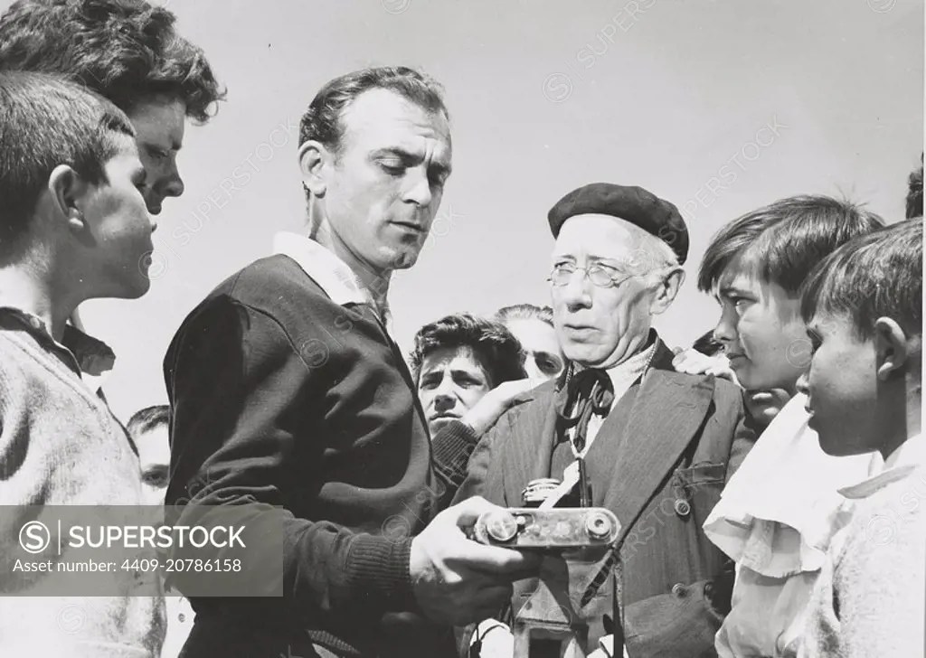 ALFREDO DI STEFANO in LA SAETA RUBIA (1956). SuperStock