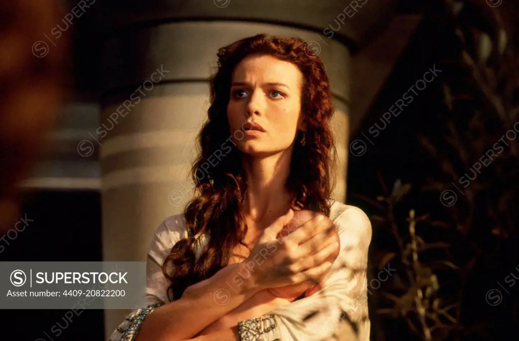 SAFFRON BURROWS in TROY (2004), directed by WOLFGANG PETERSEN. SuperStock