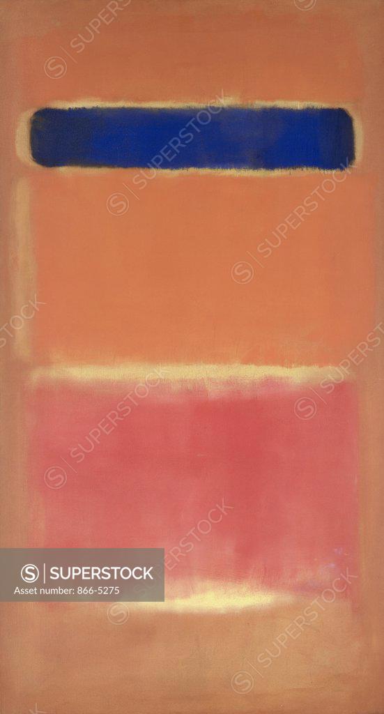 Blue Over Red 1953 Rothko, Mark(19031970 American) Oil On Canvas