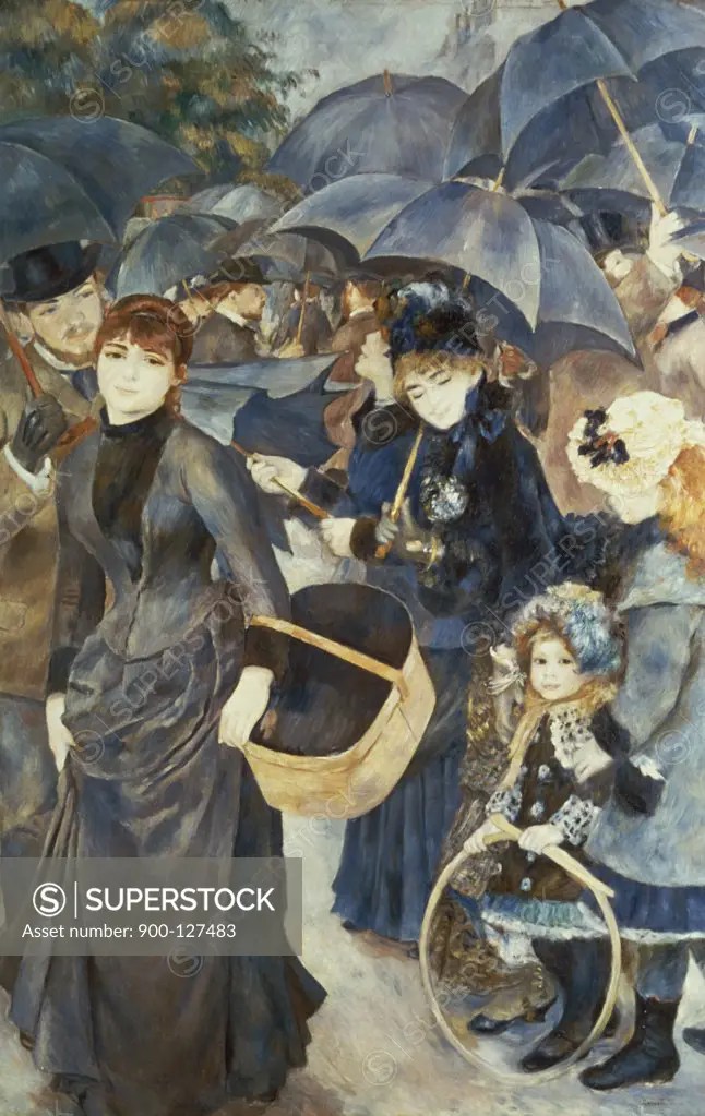 The Umbrellas c. 1883 PierreAuguste Renoir (18411919 French) Oil on