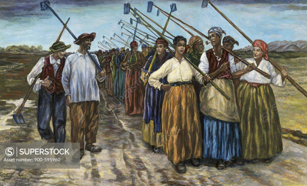 Southern Planters Before Civil War American History Colored pencil