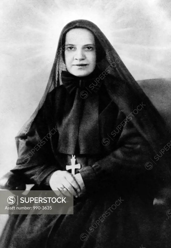 Saint Frances Xavier Cabrini, portrait SuperStock