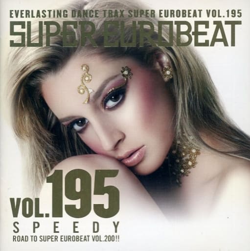 Western music CDs Super Eurobeat VOL. 195 SPEED (Condition Sample
