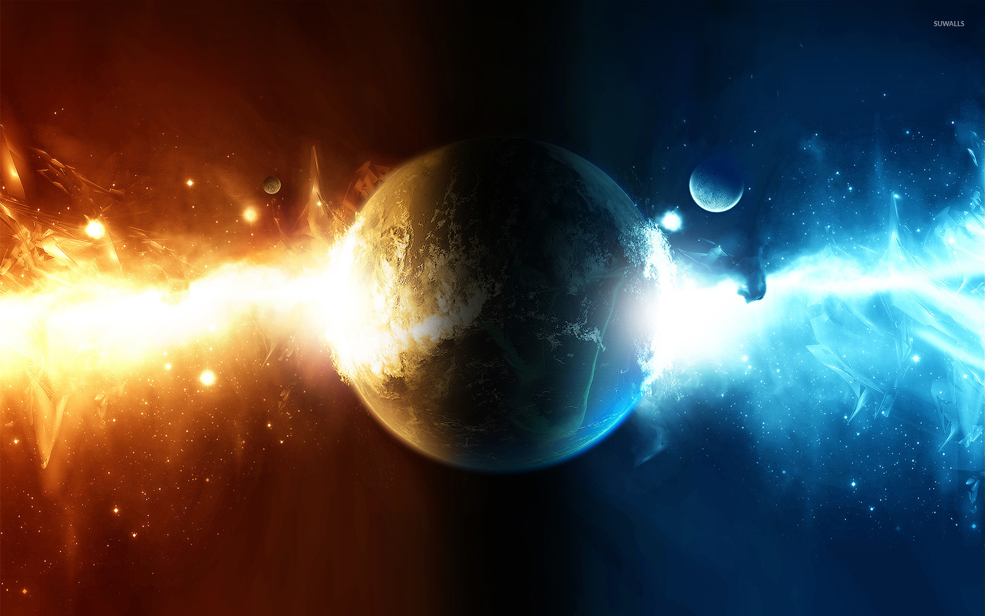 Exploding wallpaper Fantasy wallpapers 13246