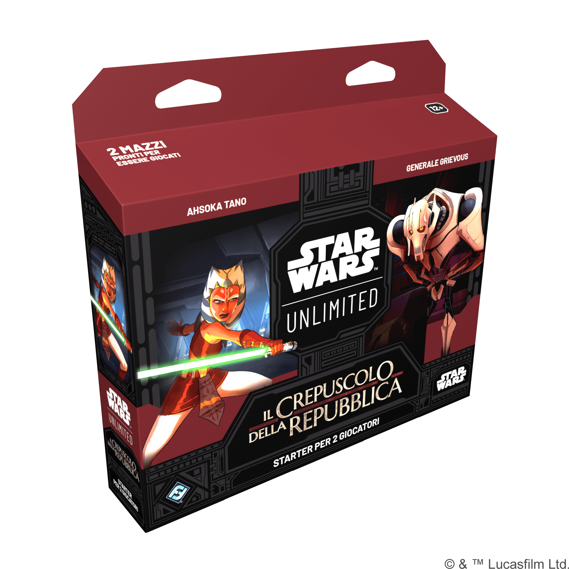 Star Wars Unlimited Il Crepuscolo della Repubblica Starter Set Board