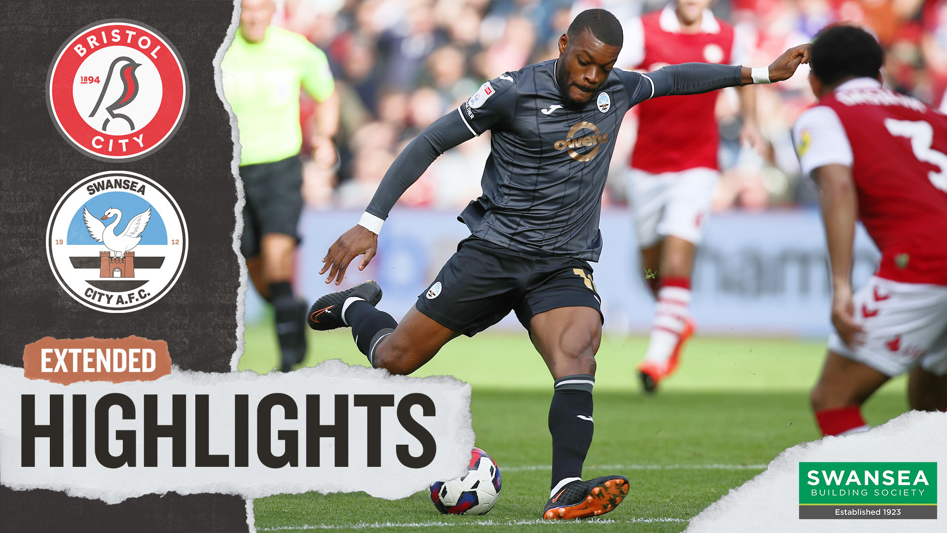 Extended Highlights Bristol City v Swansea City Swansea