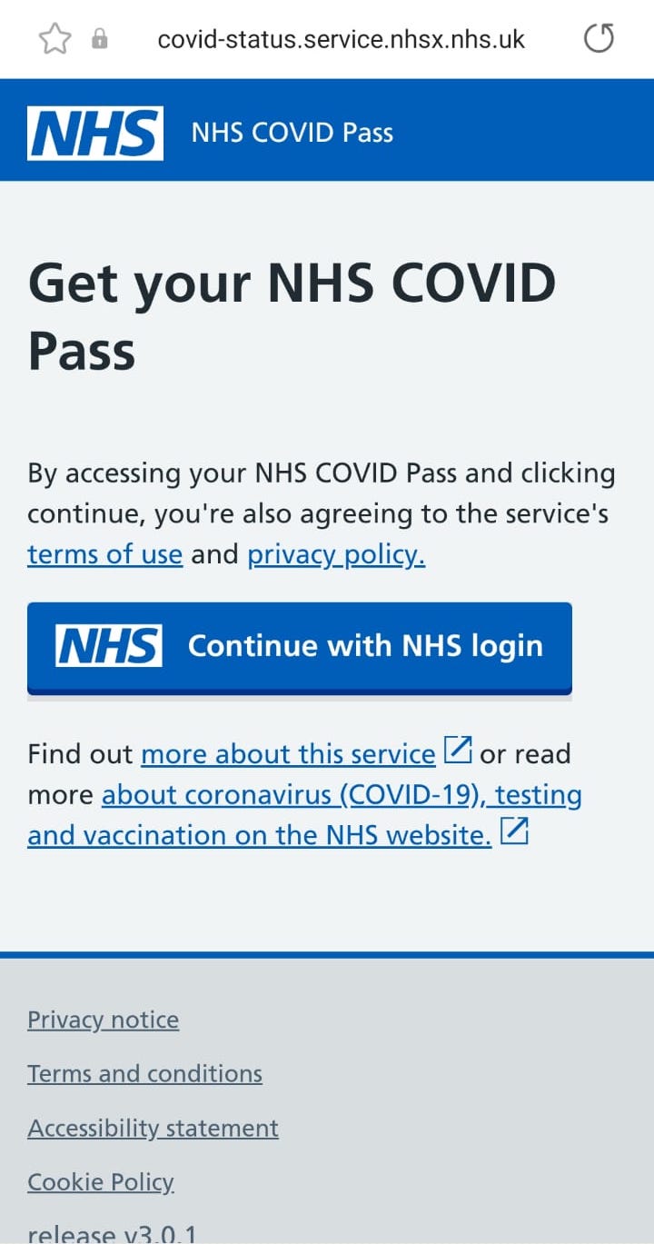 How to get a digital NHS Covid Pass Swansea