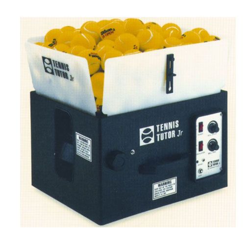 Tennis Tutor Tennis Ball Machine with 2 Line Function & Remote