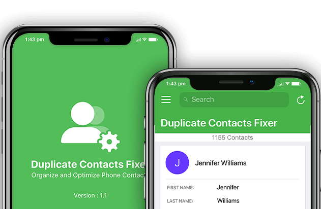 Duplicate Contacts Fixer Remove Duplicate Contacts on iPhone