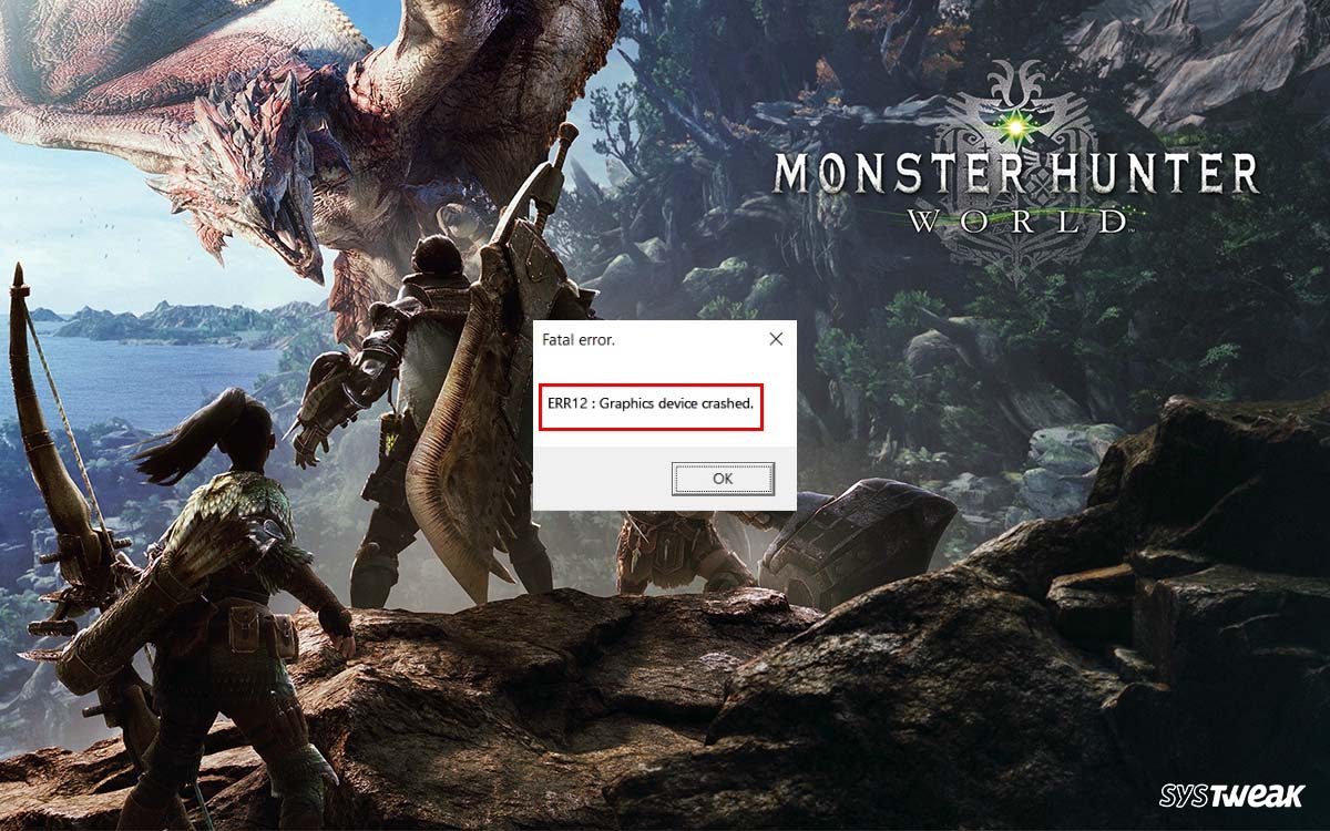 [最も欲しかった] graphics device crashed 256941Mhw err12 graphics device crashes