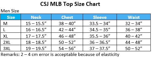 Jersey Size Charts | atelier-yuwa.ciao.jp