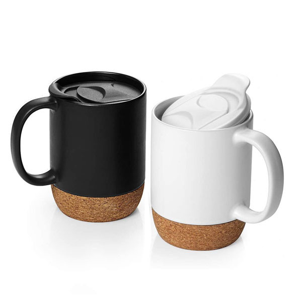 Cork Mug White