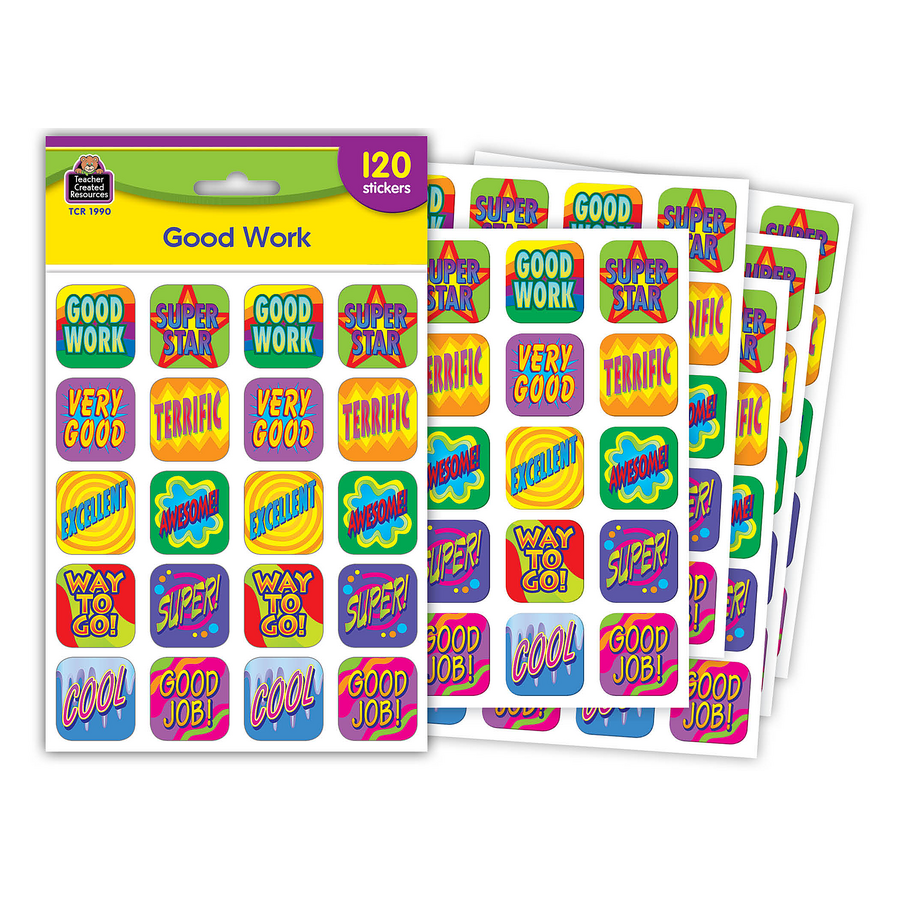 Good Work Stickers TCR1990 Teacher Created Resources