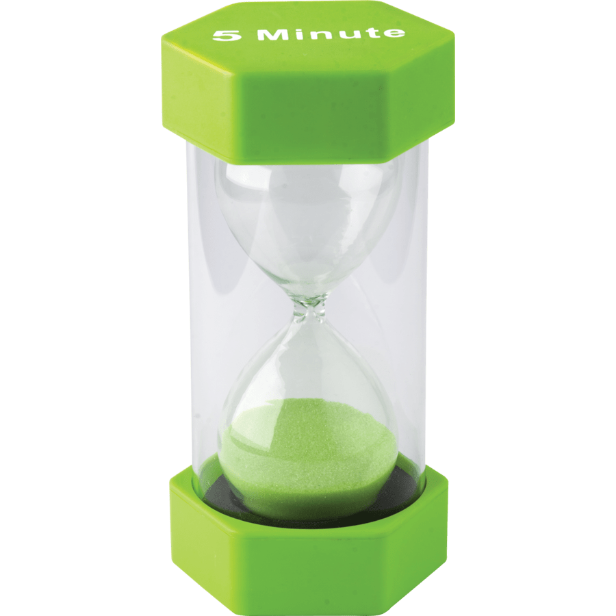 5 Minute Sand TimerLarge TCR20660 Teacher Created Resources