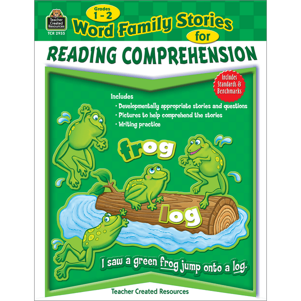 Word Family Stories for Reading Comprehension Grade 12 TCR2935