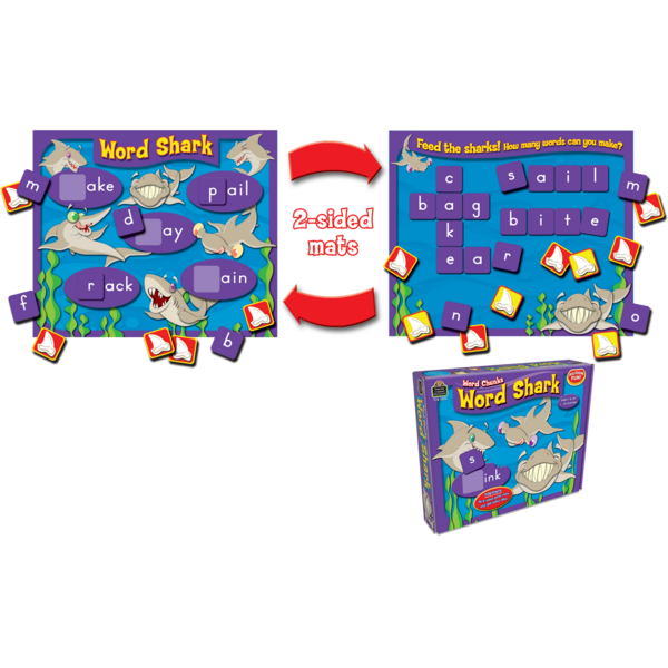 Word Shark Word Chunks Game TCR7806 Teacher Created Resources
