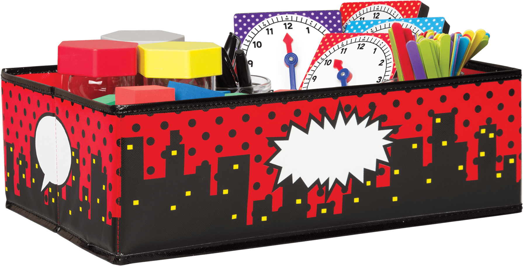 Superhero Storage Bin TCR20768 Teacher Created Resources