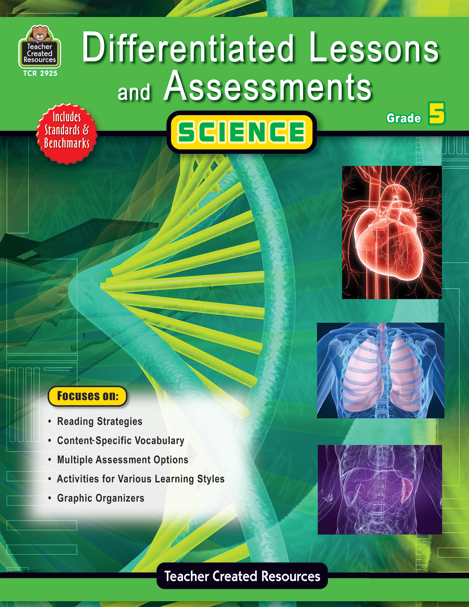 Differentiated Lessons & Assessments Science Grade 5 TCR2925