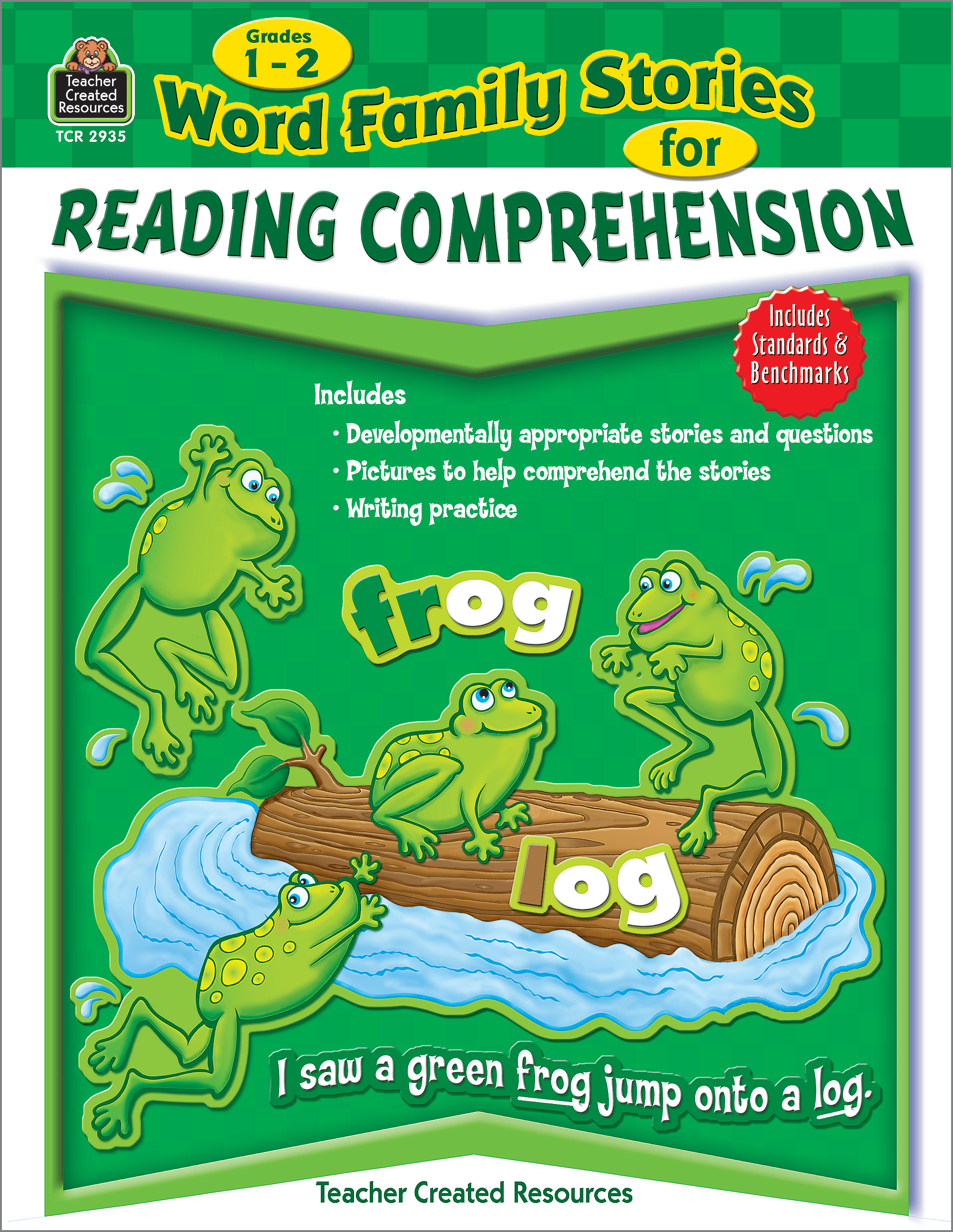 Word Family Stories for Reading Comprehension Grade 12 TCR2935