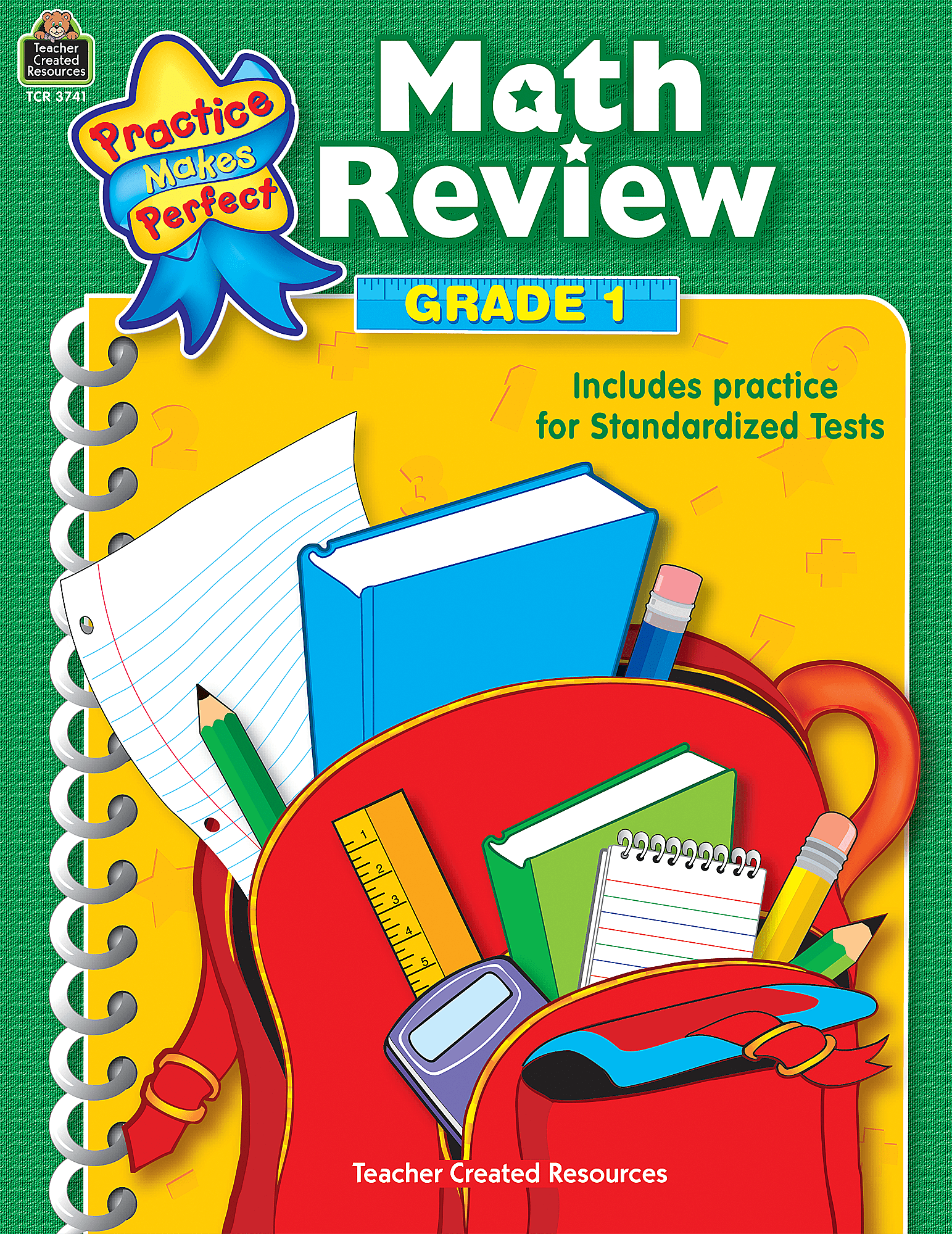Math Review Grade 1 - TCR3741 | Teacher Created Resources