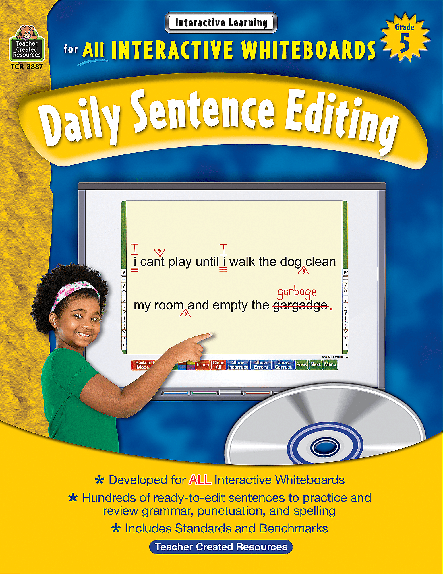 Interactive Learning Daily Sentence Editing Grade 5 TCR3887