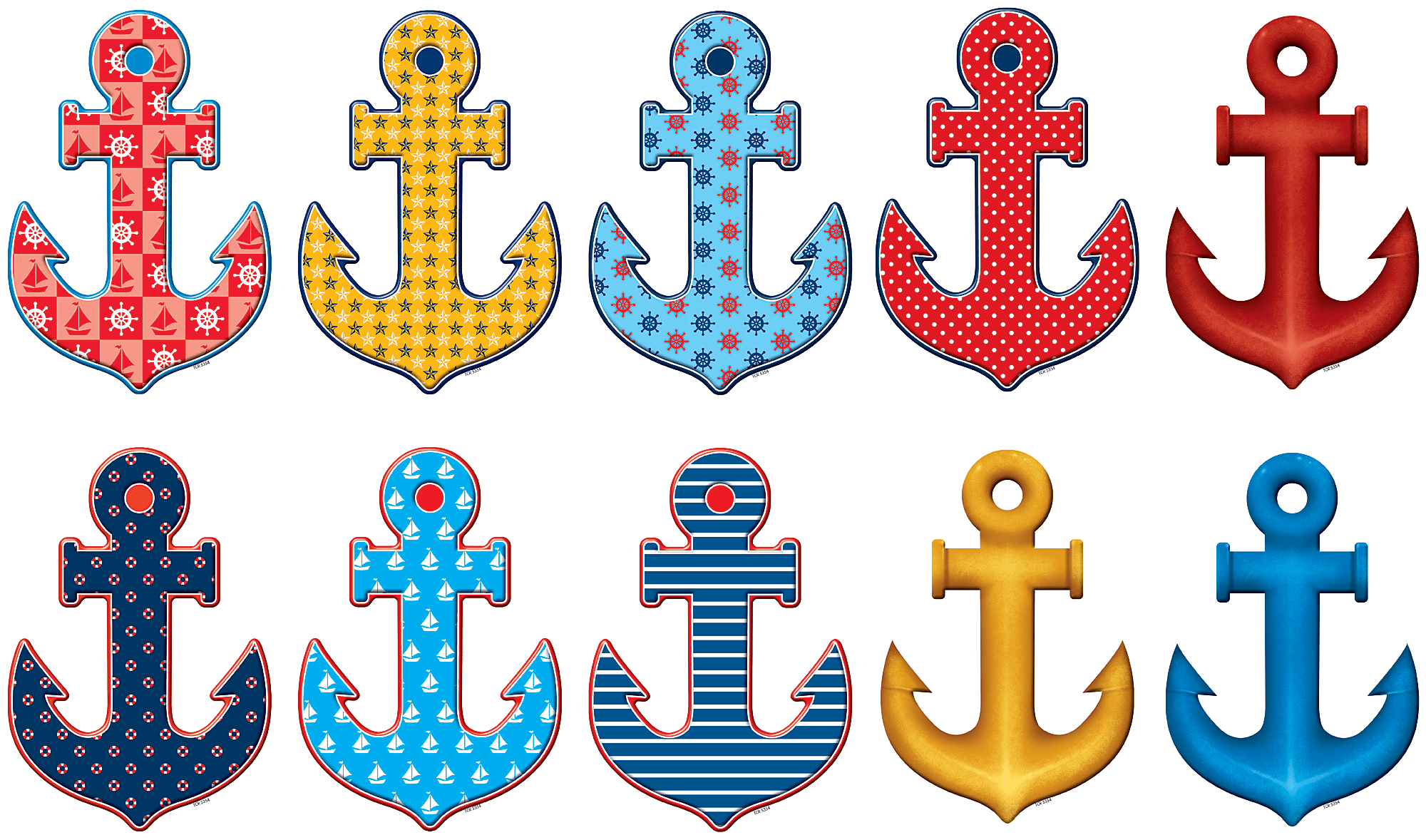 Anchors Accents TCR5354 Teacher Created Resources