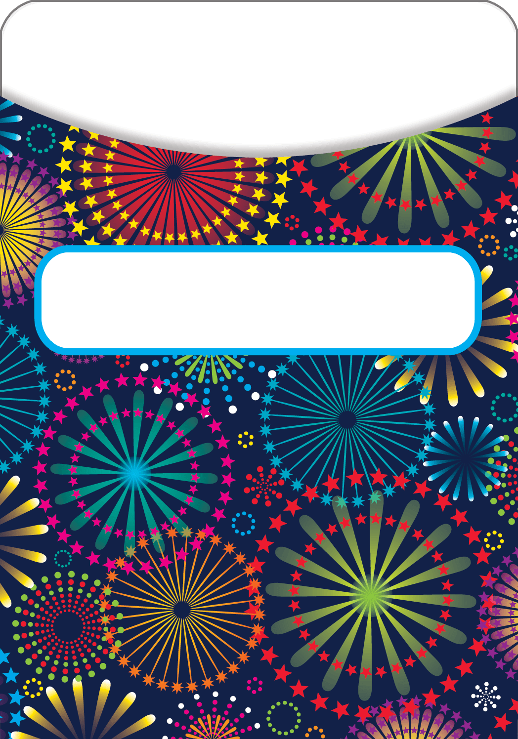 Fireworks Library Pockets TCR5553 Teacher Created Resources
