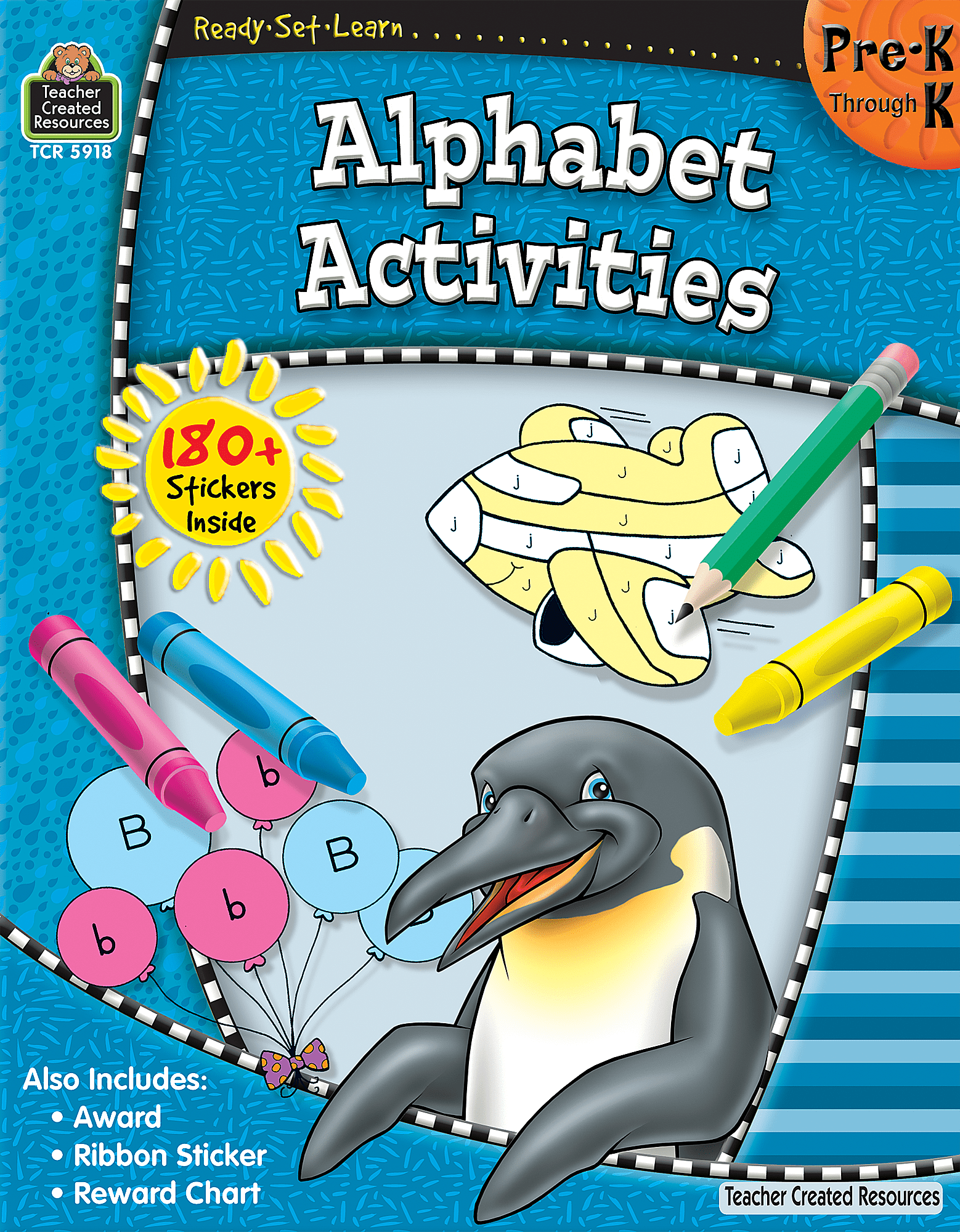 ReadySetLearn Alphabet Activities PreKK TCR5918 Teacher Created