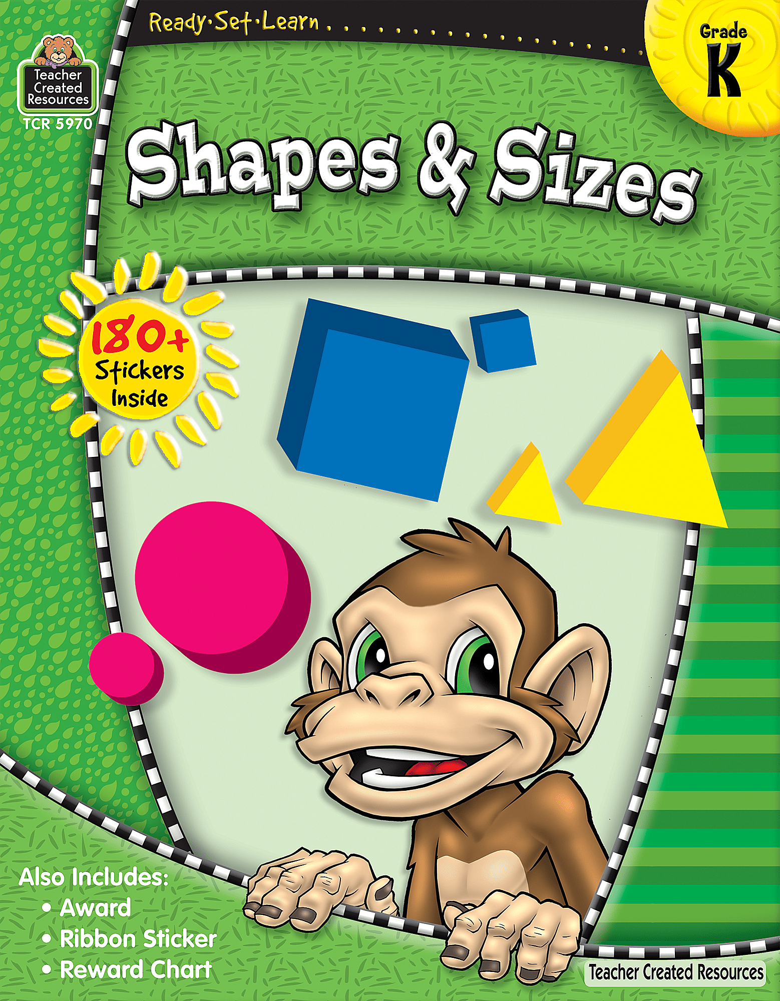 ReadySetLearn Shapes & Sizes Grade K TCR5970 Teacher Created