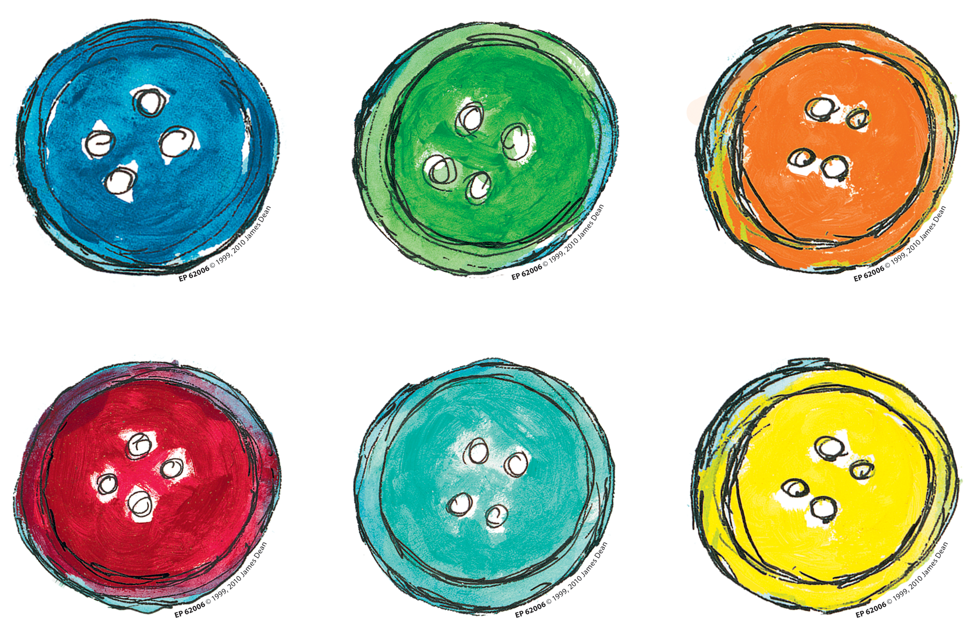 Pete The Cat Groovy Buttons