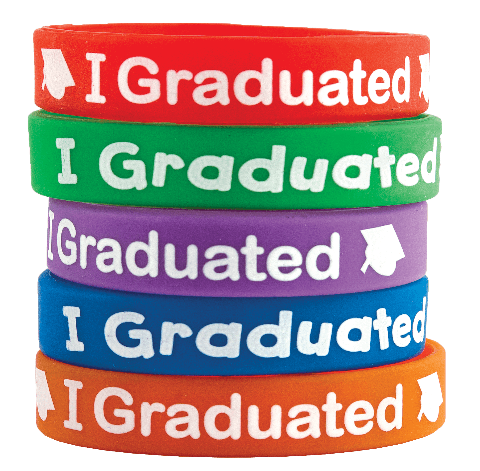 I Graduated Wristbands TCR6581 Teacher Created Resources