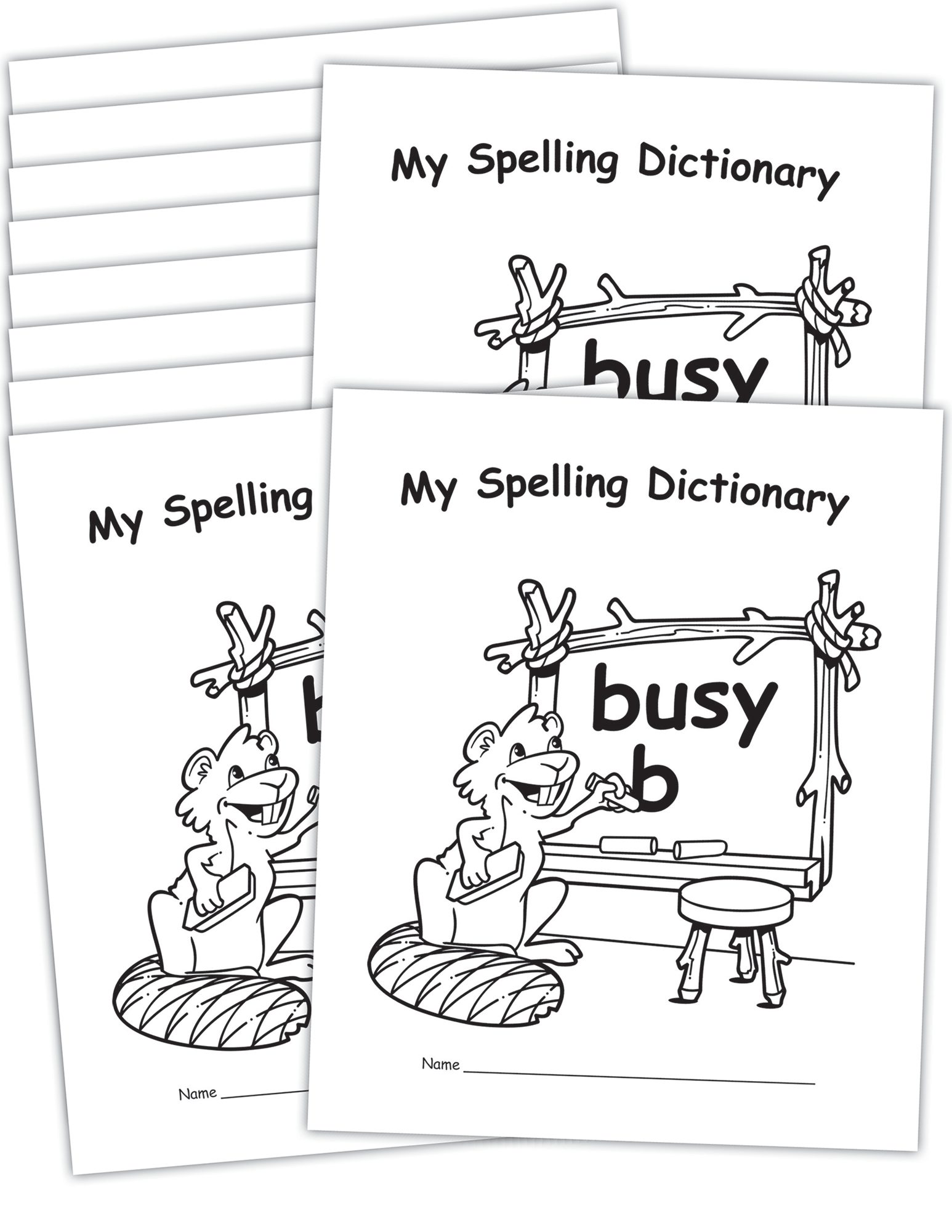 My Own Spelling Dictionary Book 10Pack TCR66805 Teacher Created
