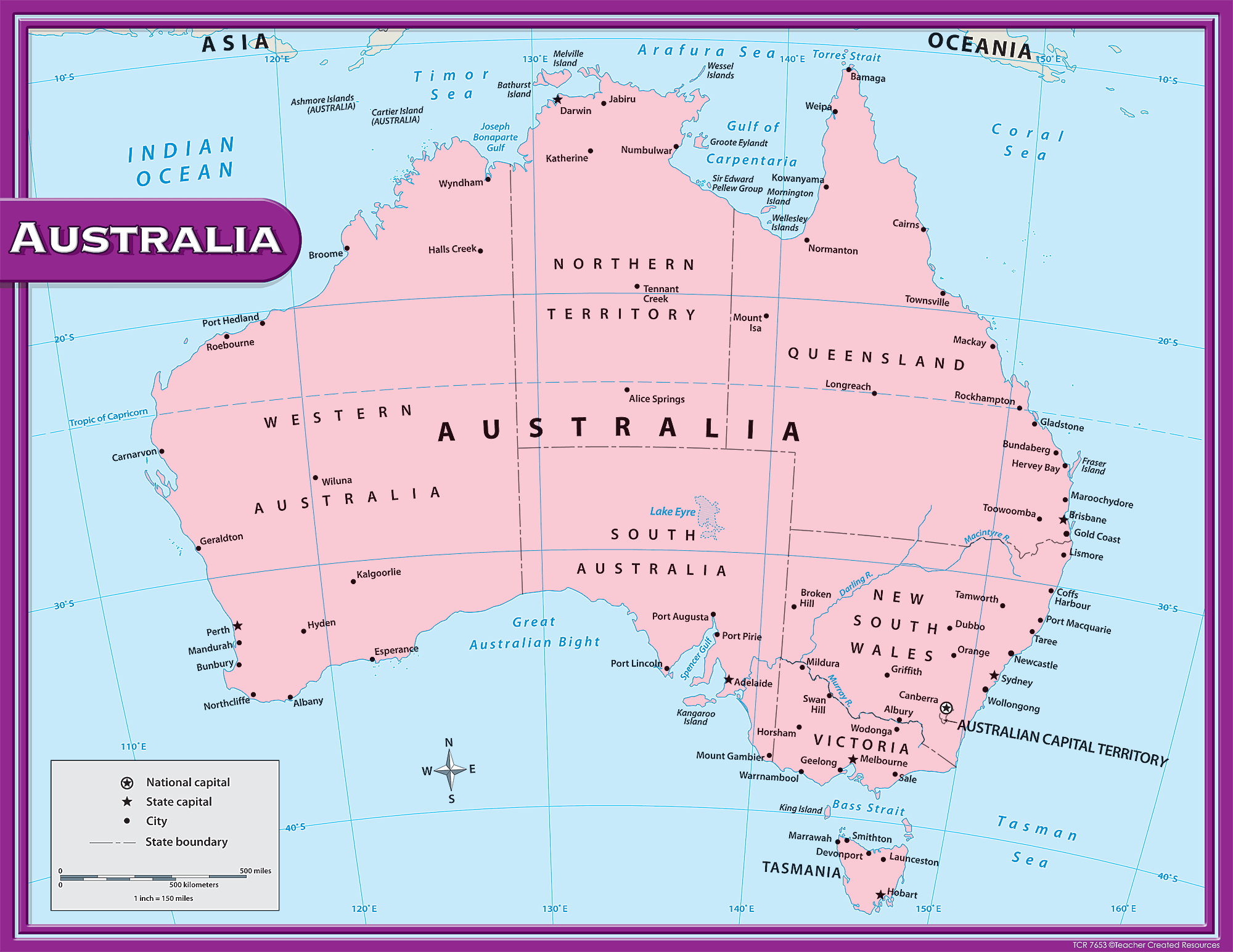 Australia Political Map Quiz PurposeGames.com