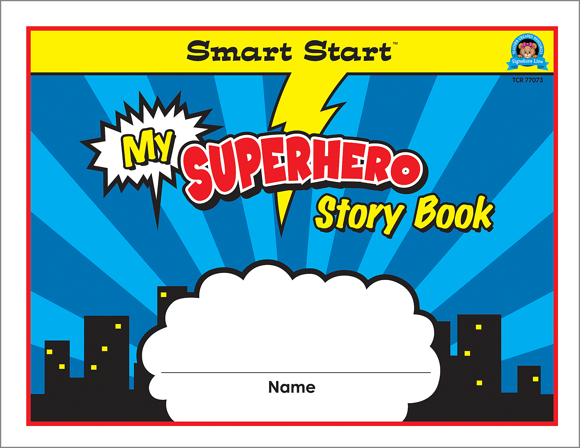 Superhero Smart Start K1 Story Book TCR77073 Teacher Created Resources
