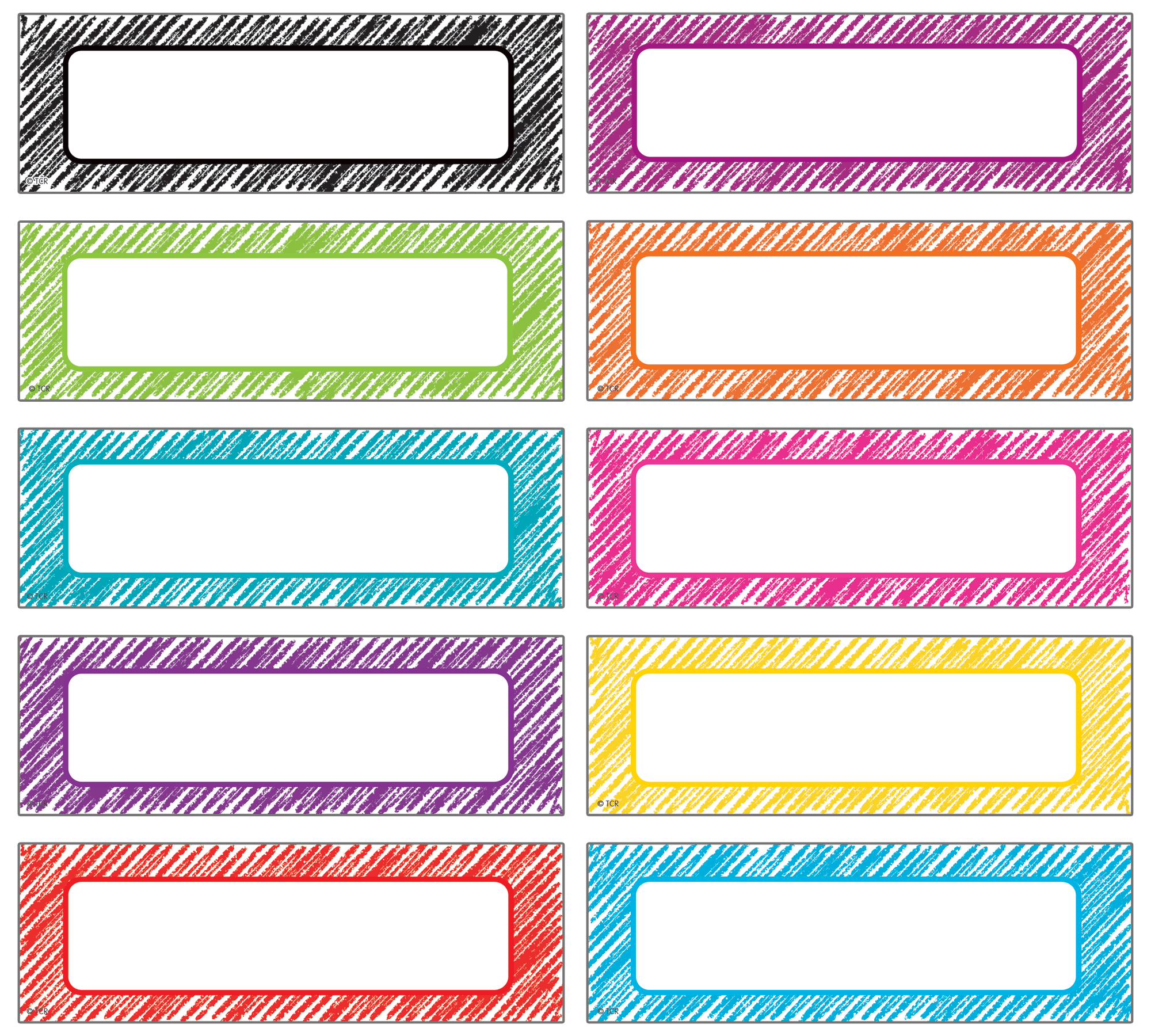 Scribble Labels Accents TCR77388 Teacher Created Resources