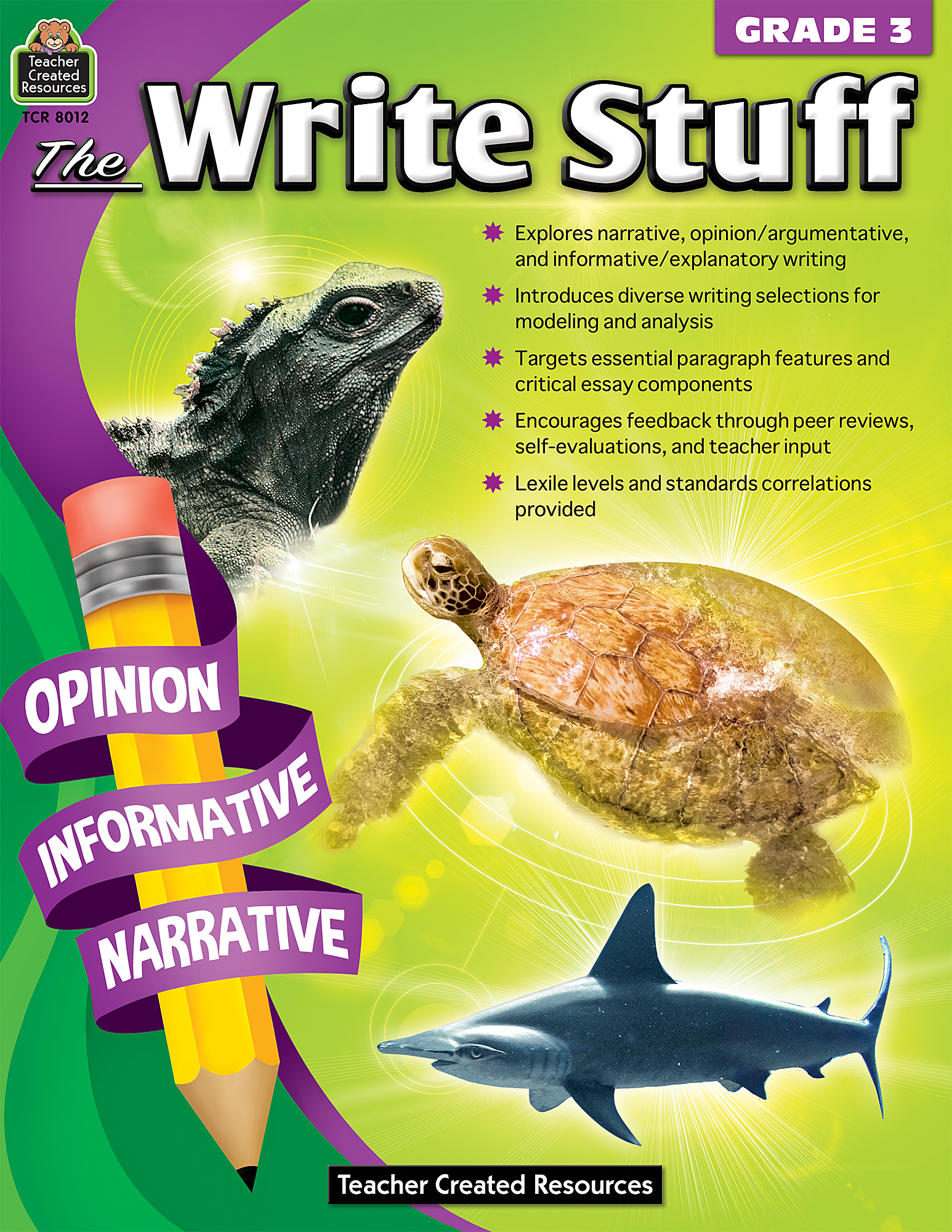 The Write Stuff Grade 3 TCR8012 Teacher Created Resources