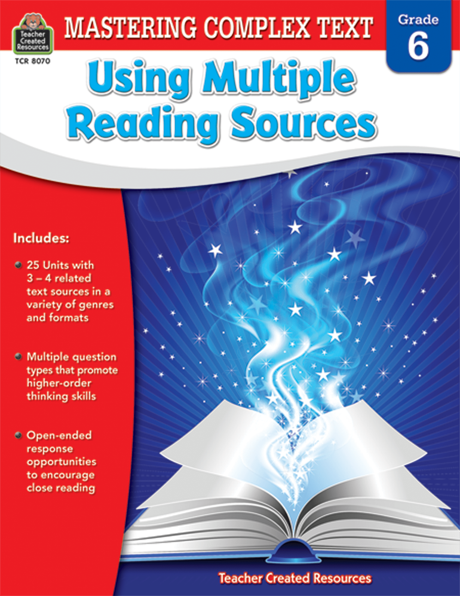 Mastering Complex Text Using Multiple Reading Sources Grade 6 TCR8070