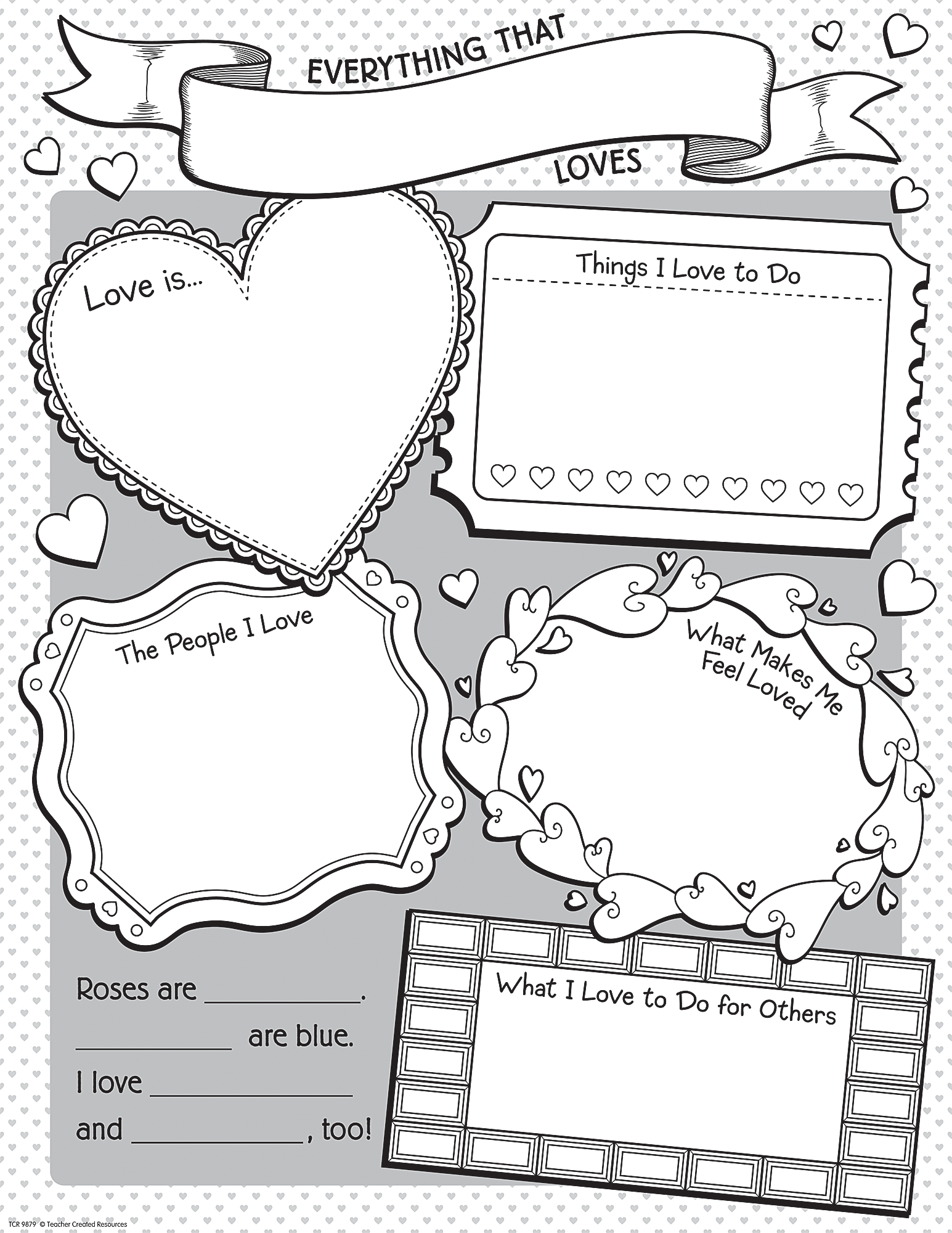 Valentine's Day Poster Pack TCR9879 Teacher Created Resources