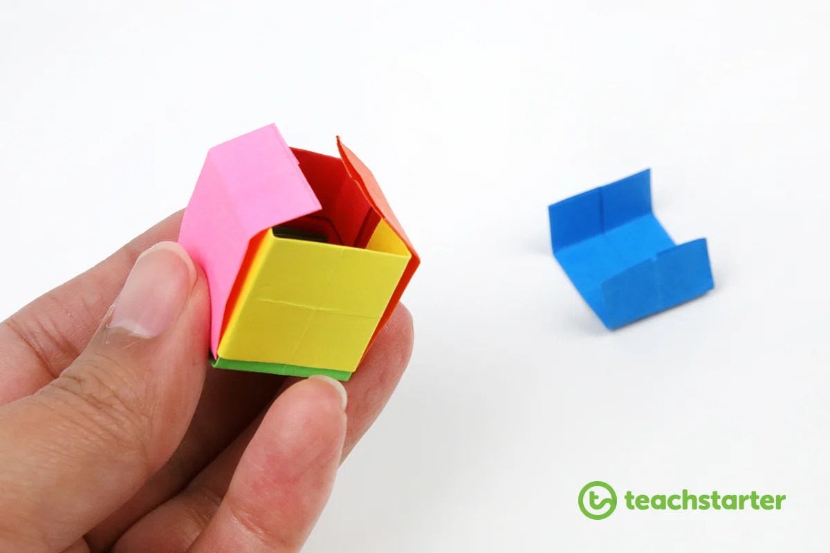 How To Make A Paper Cube Step By Step