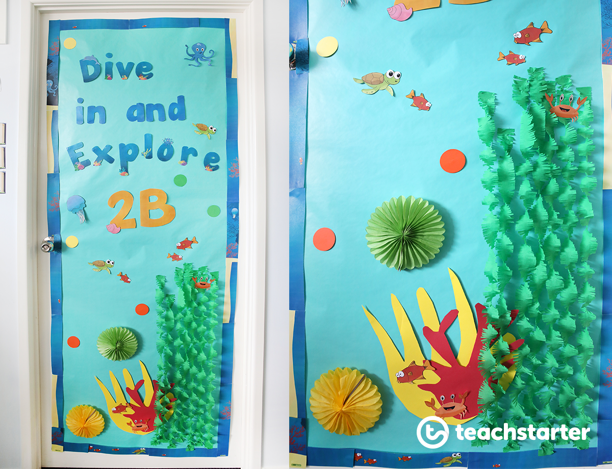 Awesome and EASY Classroom Door Display Ideas! Teach Starter